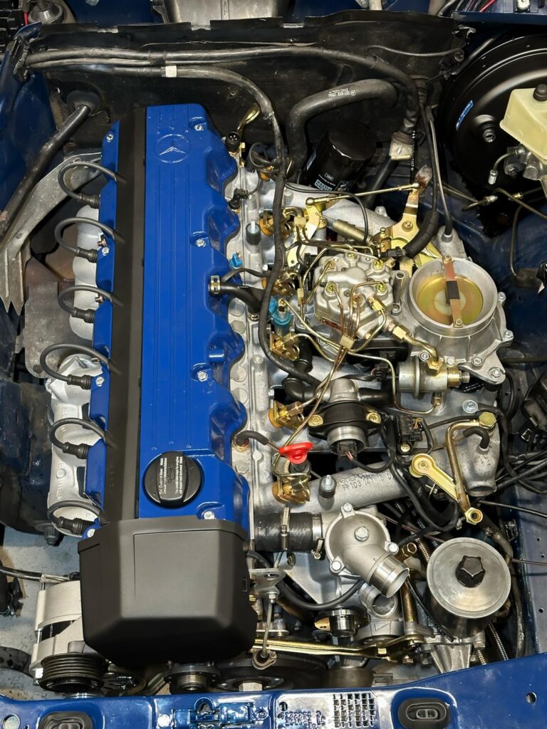 W201 M103 3.0 2.6 Motorraum 6 Zylinder Mercedes 190E