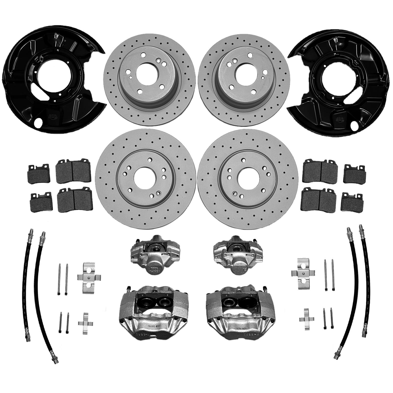 Mercedes W201 Evolution 2 Bremsanlage - Sportbremsanlage für Mercedes W201 190E 190D für Umbauten wie M102 16v, M103, M104, M111 BBK