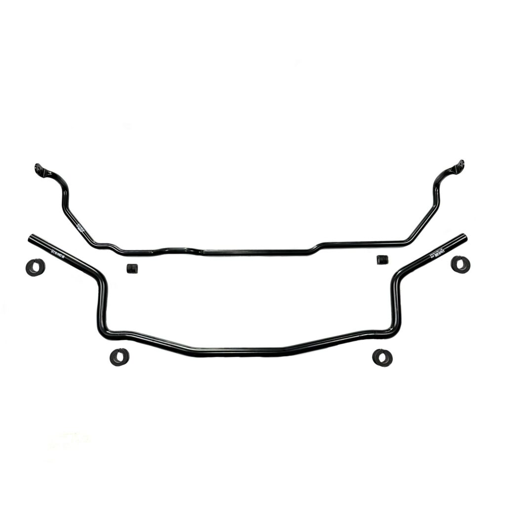 H&R Stabilisator Set 28mm / 20mm – Mercedes 190E W201 (Vorder- & Hinterachse inkl. Lager, Teilenr. 33644-4)