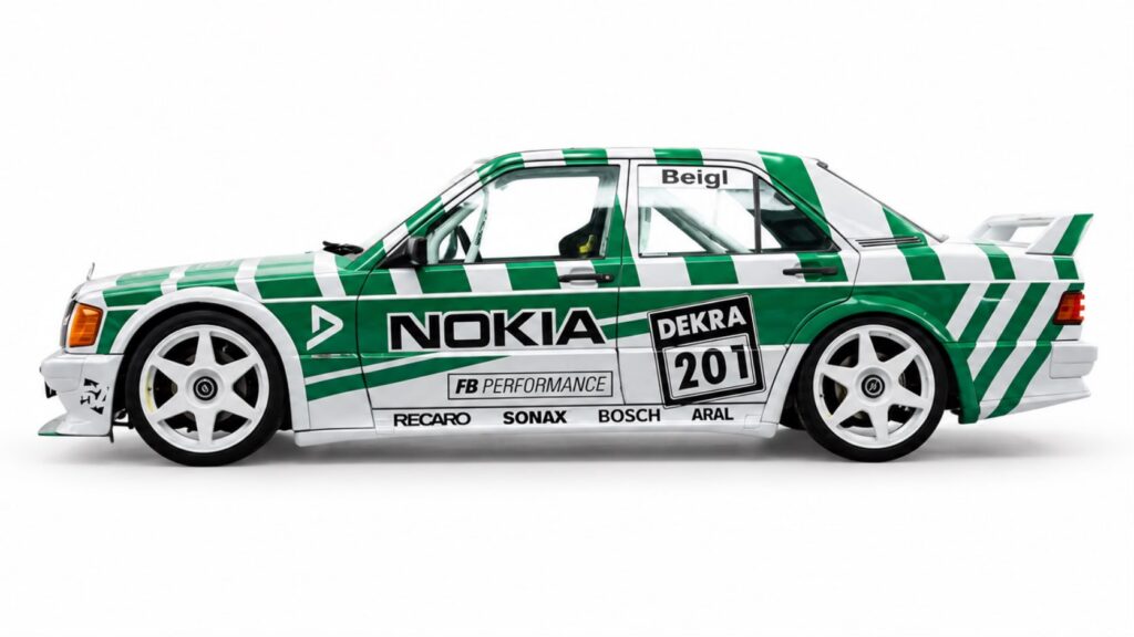 W201 Mercedes 190E Evolution 1 FB Performance Nokia Dekra