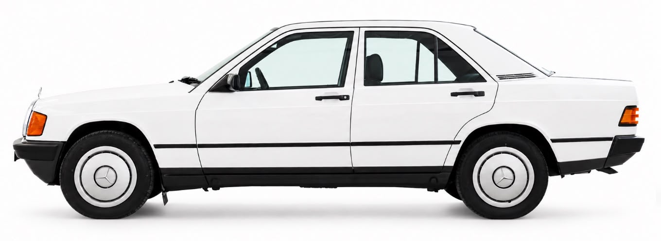 190E ohne Folierung