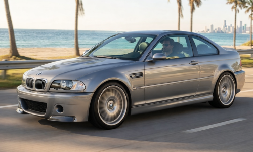BMW_E46_M3_CSL_roling_shot_in_Miami