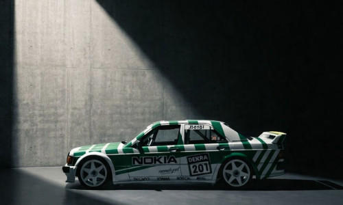 Mercedes 190E Evo 1 von FB Performance mit DTM Nokia Design