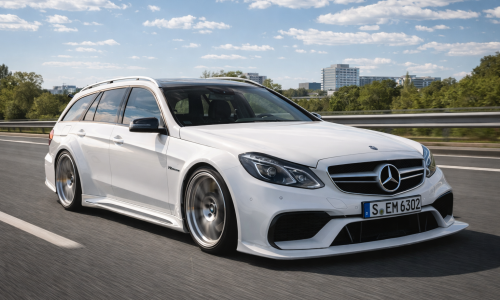 Mercedes_S212_with_DTM_Bodykit